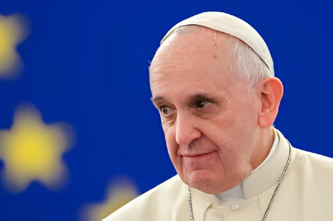 His Holiness Pope Francis, Bishop of Rome, Vicar of Jesus Christ, Successor of the Prince of the Apostles, Supreme Pontiff of the Universal Church, Patriarch of the West, Primate of Italy, Archbishop and Metropolitan of the Roman Province, Sovereign of the Vatican City State, Servant of the servants of God