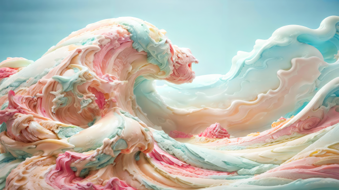 Ice Creame Wave